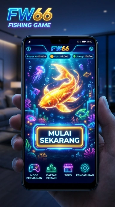 Tampilan antarmuka pengguna fw66 yang menarik dan intuitif.